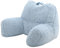 Icon Teddybär Rückenlehne Lesekissen, Hellblau, Lesekissen Flauschig mit Sitzsack Füllung, Rückenstütze mit Tragegriff