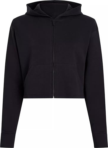 Calvin Klein Donna Felpa con Zip Full Zip con Cappuccio