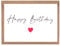 The Life Barn Geburtstagskarte mit Umschlag Happy Birthday Postkarte Geburtstag Karte