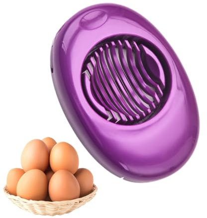 Cortador de huevos para la cocina, rallador para huevos duros, cortador de cocina para el desayuno, cortador de frutas y verduras de alto rendimiento para mejorar la eficiencia de cocción en