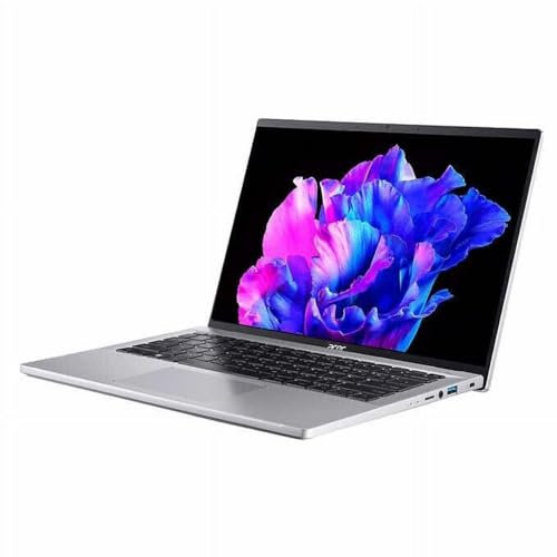 acer Swift Go Evo Platform 14 Touchscreen Laptop 13th Gen i7-1355U Processor 16GB 1TB SSD 1440 QHD CAM FP Reader Backlit KB Silver Windows 11 with Cleaning Cloth