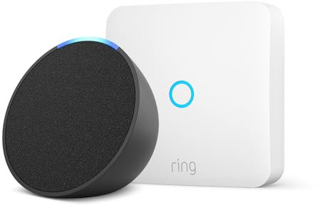 Ring Intercom von Amazon + Echo Pop Anthrazit | Die ideale Kombination für ein smarteres Zuhause