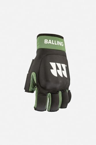 BALLING Guanti corti da hockey su prato (nero, L)