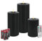 Candela Lights LED Kerzen 3er Set Winter Schwarz Flammenlos Echtwachs inklusive Fernbedienung & Batterien Dimmbar Flammenfunktion
