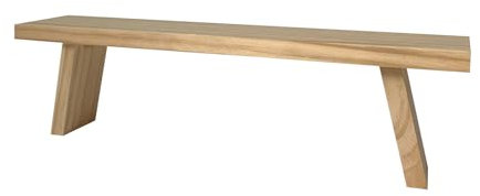 HTI living Schwibbogenbank Natur 40 cm Erhöhung Lichterbogen Weihnachtsdeko