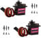 HUAZIZ Mikro Servomotor, 2 Stück Mini Servo 9g Servo Kit Kompatibel mit RC Hubschrauber Flugzeug Auto Boot Robot Ersteuerung