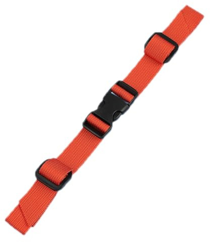 2 Stück Verstellbarer Brustgurt Rucksack, Brustgurt Rucksack, rutschfest Rucksackriemen mit Schnalle, Ersatz Gurtband für Schulranzen, Rucksackgurt für Schultasche Reise Kletter Wandern,Orange B