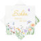 Cadimus 40 Stück Servietten Blumen, Servietten Schön Dass Du Da Bist, Papierservietten mit Blumen und Schmetterling, Tischdeko für Hochzeit Geburtstag Frühling Ostern, 33 x 33cm