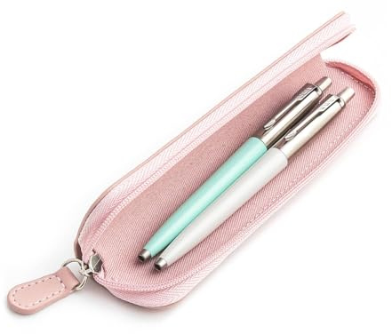 Parker Jotter Originals Kugelschreiber, Pastell-Mint- und Perlgrau, Set mit rosa Etui