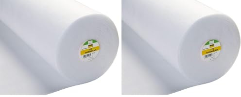 Vlieseline 1 m kompaktes Volumenvlies 272 Thermolam von Freudenberg 90 cm breit, natur, 1 m x 90 cm, 147-0005008-004610 (Packung mit 2)