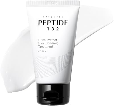 COSRX PEPTIDE 132 Hair Bonding Repair Treatment - Deep Conditioner Hair Mask for Damaged, Dry Hair, Repairs Breakage & Split Ends, For All Hair Types 60ml