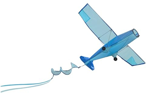 Cerf-Volant Avion Hélice Rotative Structure Carbone Enfant Dès 3 Ans