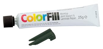 ColorFill Worktop Joint Sealant/Repairer and Solvent - Diamond Black (CF30)