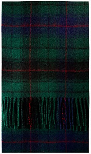 I LUV LTD Davidson Clan Modern Tartan Luxury Brushwool Scarf