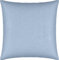 Erwin Müller Kuschelkissenbezug, Kissenhülle Single-Jersey Murnau - hellblau Größe 40x40 cm - bügelfrei, strapazierstark, elastisch, mit Reißverschluss