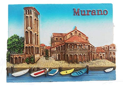 3D-Kühlschrankmagnet aus Murano, Venedig, Italien
