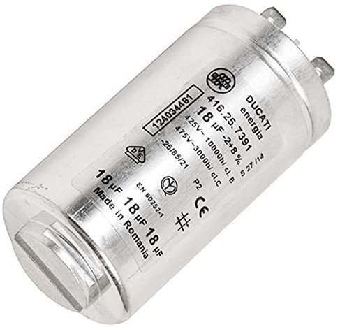 Kondensator 18µF Original Wäschetrockner 1240344612 Electrolux