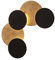 Lindby LED Wandlampe schwarz gold, Wandspot Wandleuchte innen Deckenlampe Deckenleuchte 17W Wandbeleuchtung Wohnzimmer Esszimmer Flur