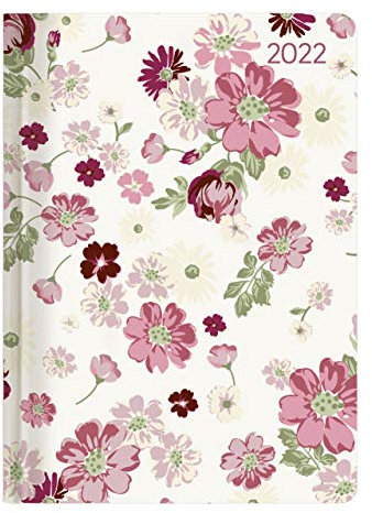 Ladytimer Flower Love 2022 - Blume - Taschenkalender A6 (10,7x15,2 cm) - Weekly - 192 Seiten - Notiz-Buch - Termin-Planer - Alpha Edition