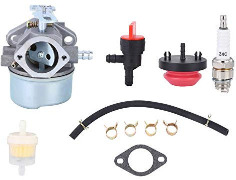 OUKENS Vergaser, Schneefräse Vergaser Zubehör Fit für Tecumsehs HMSK80 HMSK90 HMSK100 LH318SA LH358SA