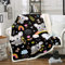 Loussiesd Kinder Koala Wohndecke 150x200cm Niedliche Tiermuster Kuscheldecke für Couch Sofa Cartoon Regenbogen Schmetterling Flanell Fleecedecke Blumen Blumen Fuzzy Decke Raumdekor
