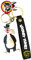 South Coast Jewellery Looney Toons 3D-Schlüsselanhänger, Tasche, Federmäppchen, Anhänger, Reißverschluss, Zubehör, Sylvester Cat, 8cm