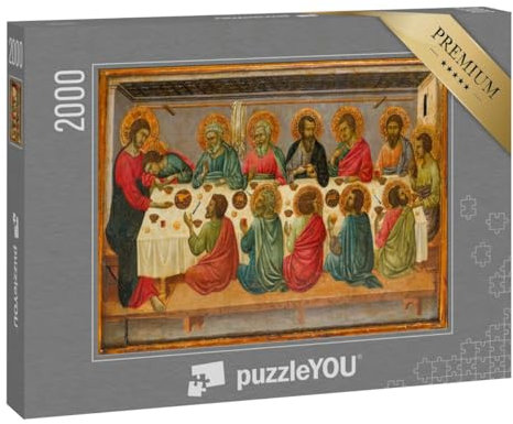 puzzleYOU: Puzzle 2000 Teile „Ugolino di Nerio - Das letzte Abendmahl“