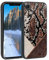 FADALE Coque en bois compatible avec iPhone XR, motif grain de bois pour iPhone, filles, hommes, femmes, coque de protection en silicone souple antidérapante élégante pour iPhone
