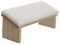 ＡＷＨＡＯ Accessoires de Repose-mains à Ongles Station de Table Tapis Antidérapant Repose-bras à Ongles Repose-mains Manucure Coussin à Main pour Spa Salon Bras, Blanche