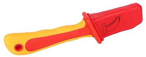 Spellafili con Coltello Elettricista Isolante con Lame Antimagnetiche e Manici Antiscivolo