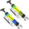 lumous rola 2 PCS Ball Pump with Nozzle, Extension Hose, Great Air Pump for Exercise Sport Balls - Football & Soccer, Basketball, Volleyball Pump, Swim Inflatables(Football pump 2Pcs)