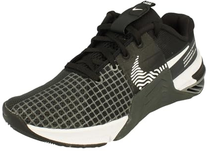 NIKE Metcon 8 Women's Trainers Sneakers Fashion Shoes DO9327 (Black/Dark Smoke Grey/Smoke Grey/White 001) UK7 (EU41)
