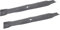SECURA Jeu de lames (mulching) compatible avec John Deere X350 (107cm) Tracteur de pelouse