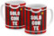 Generico StudioPixelStore Tazze Colazione – Idee Regali – Mug Squadre del Campionato Italiano – Tazze in Ceramica per la Colazione – Tazza Tifoso Serie A - (Tifosi Milanisti)