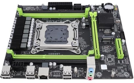 X79 Motherboard,LGA 2011 Gaming Motherboard,4 X DDR3 Memory,PCIe 3.0 16X, M.2 NVME NGFF Port 3 SATA2.0 6 USB2.0 for PC