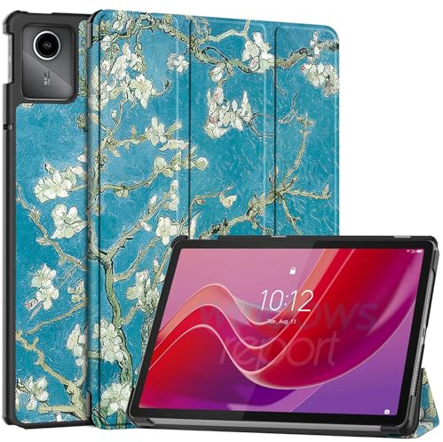 Lobwerk Schutzhülle für Lenovo Tab M11 2024 TB-330FU / TB-331FC 11 Zoll Slim Case Etui mit Standfunktion und Auto Sleep/Wake Funktion