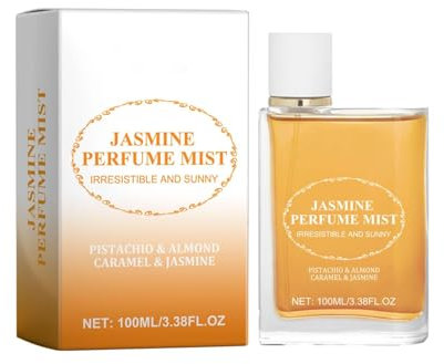 Jasmine Perfume Mist, Parfums Duftspray, Body Splash Für Frauen, Lang Anhaltender Duftspray Eau De Toilette, Fragrant Perfume For Women, Natural And Lasting Eau Toilette