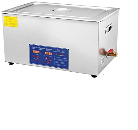 Nettoyeur à ultrasons 2L 3L 6L 10L 15L 22L 30L minuterie numérique acier inoxydable bain bijoux lunettes montre Machine de nettoyage(22L)