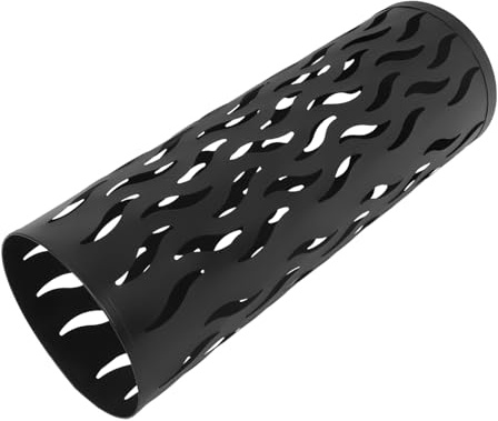 GETAJGHSD Metal Umbrella Stand Parasol Base Rustic Flower Vase Iron Plant Pot French Flower Bucket Garden Umbrella Holder