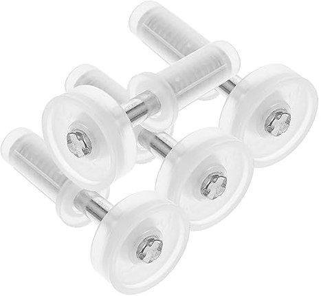 AUTSUPPL 4pcs Stainless Steel Bifold Door Hardware Hinges Repair Spanner for Upvc Doors