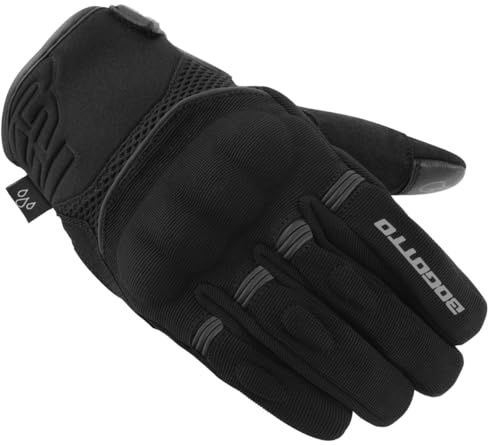Bogotto Clutch-RS Motorrad Handschuhe, schwarz, XL