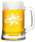 Montana Bierkrug 0,5L Individuelle Gravur Geschenk Bierglas - Rockstar
