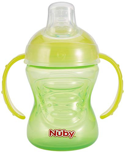 Nûby Leak-Proof No-Spill Drinking Cup Green 240 ml 6 Months