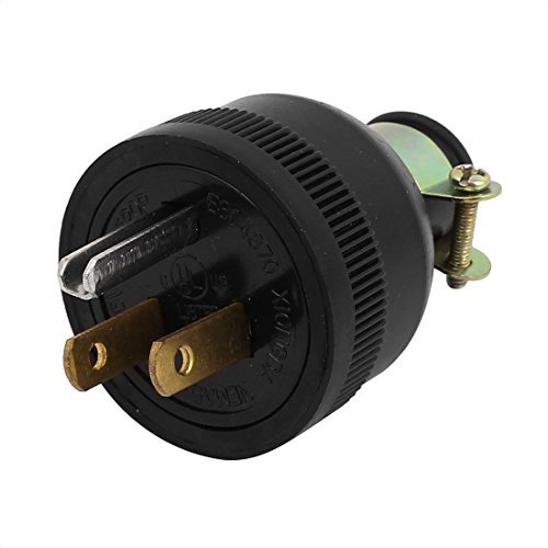 NEMA 5-15 15A 125V Ersatzstecker gerade Klinge Stecker US-Stecker