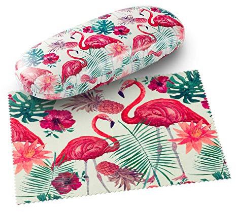 FEFI - Étui à lunettes Hardcase : WILDLIFE avec chiffon en microfibre assorti