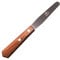 JaDy - Spatule pour Épilation à la Cire | Manche en Bois | Utilisable pour Éplucher Alimentaire | Produit Professionnel, Couleur du Bois : Argenté
