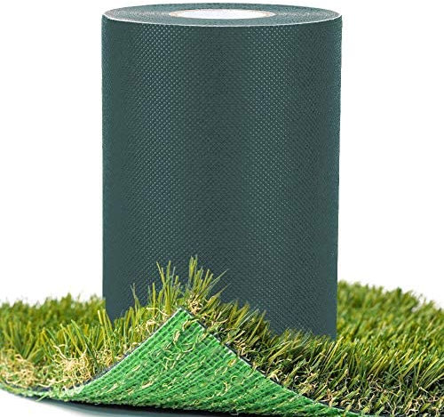 Künstliches Grasband, 150 Mm X 10 M Kunstrasen-Nahtband Kunstrasenband Selbstklebend Einseitig Klebend Zum Verkleben von Kunstrasen mit Rutschfester Unterseite