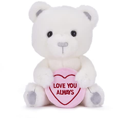 Swizzles Loves Hearts Bronte Bear, ‘Love You Always’ 23cm (9-inches) Soft Toy