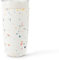 W&P Porter Insulated Tumbler 20 oz | No Metallic Aftertaste Ceramic Coated for Water, Coffee, & Tea | Wide Mouth Vacuum Insulated | Dishwasher Safe, Cream Terrazzo
