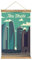Magnetische Schriftrolle Abu Dhabi Kleiderbügel Poster DIY Wand Stoff Dekor Hängende Gemälde Rahmen Kit Halter für Wohnzimmer